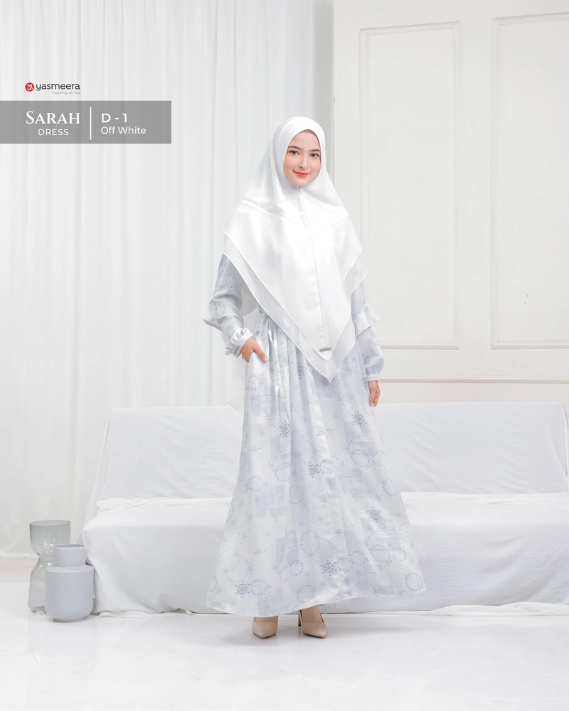 Product image BAJU GAMIS SARAH S D1 - OFF WHITE